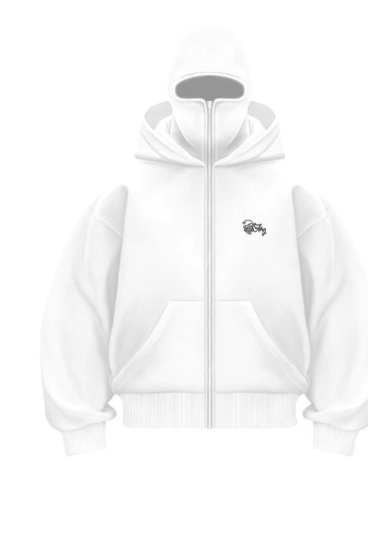 Double Hood Design Hooded Sweater